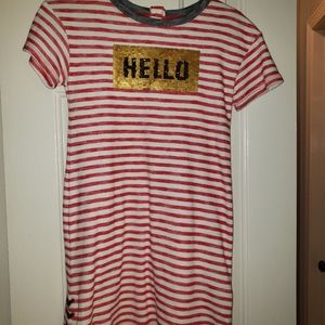 Knit dress for girls